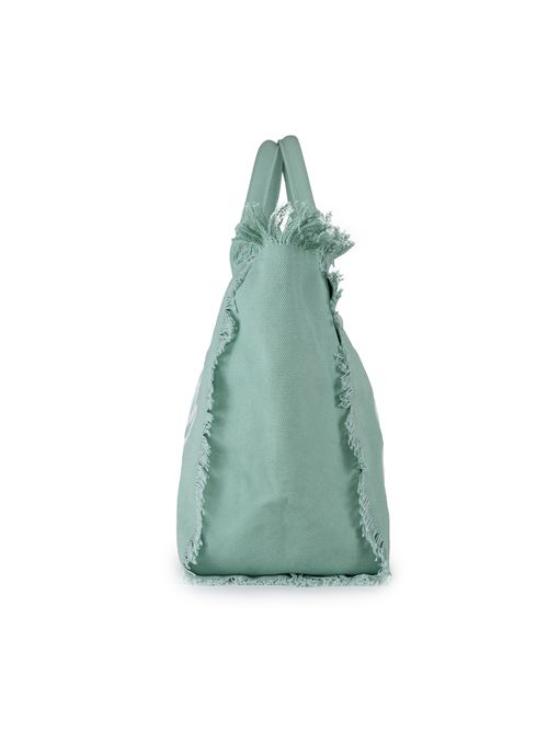 Borsa Vanity in cotone Sage Mc2 Saint Barth | VANITY00094H 53 SAGE